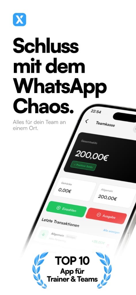 TeamX Teamkasse
